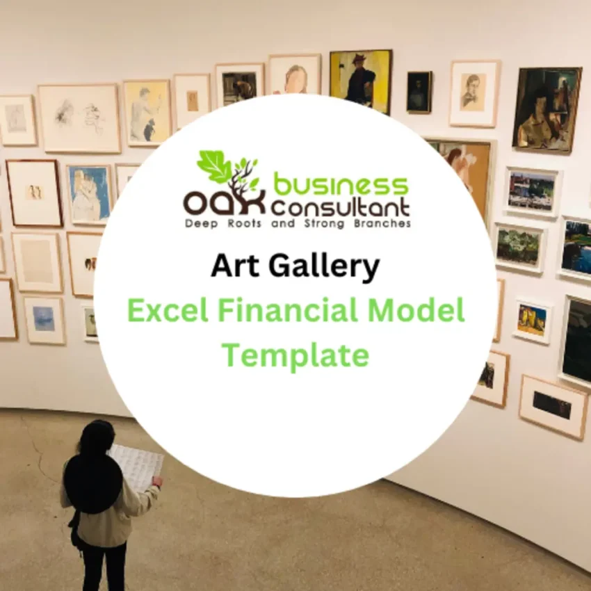 Art Gallery Financial Model - Product Image
