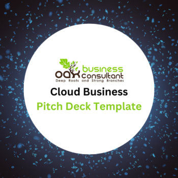 Cloud Business Pitch Deck Template - Image 1