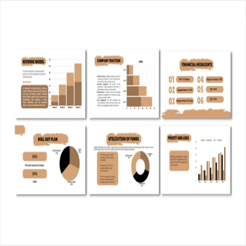 Consulting Business Pitch Deck- Revenue Model Feature Image 6