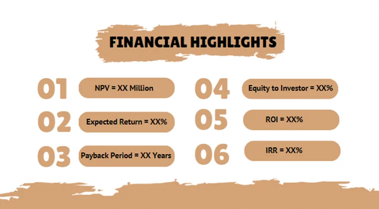 Consulting Business Pitch Deck-Financial Highlights