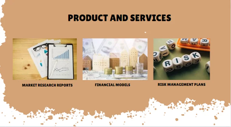 Consulting Business Pitch Deck-Product And Services
