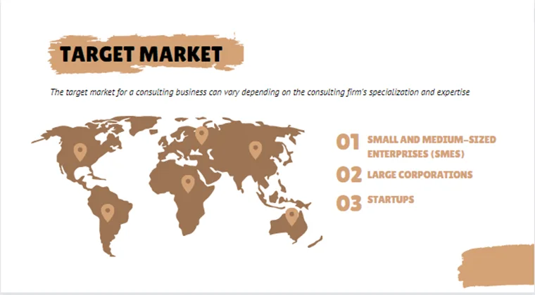 Consulting Business Pitch Deck-Target Market