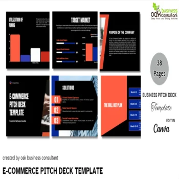 E-Commerce Pitch Deck - Company Summary - FI