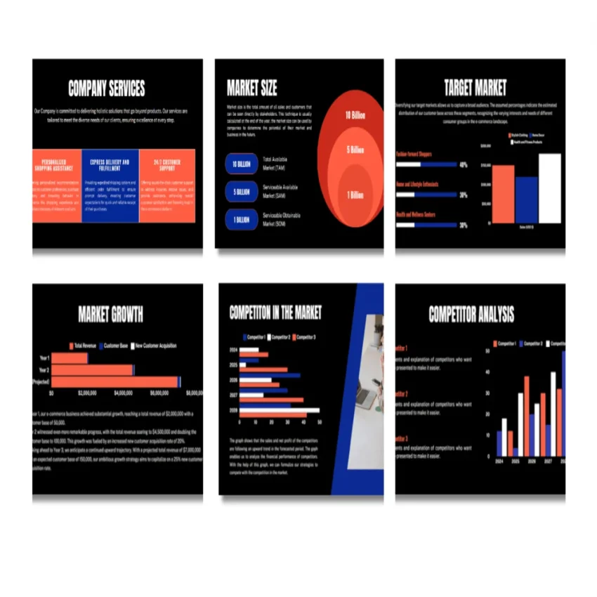 E-Commerce Pitch Deck - Products - FI