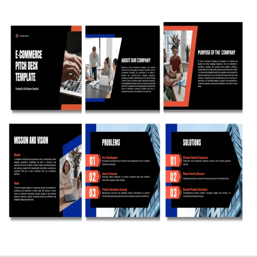 E-Commerce Pitch Deck - Vision - FI