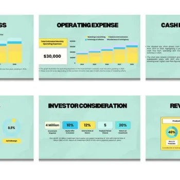 Entertainment Business Pitch deck template - Cash Flow Analysis- FI