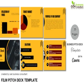 Film Pitch Deck Template - Company Summary - FI
