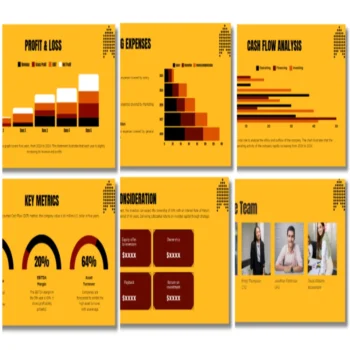 Film Pitch Deck Template - Profit & Loss - FI