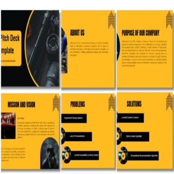 Film Pitch Deck Template - Vision - FI