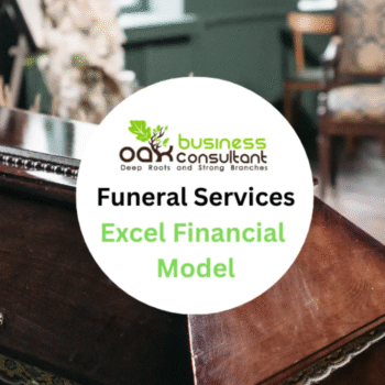 Funeral Services excel financial model - Product Image