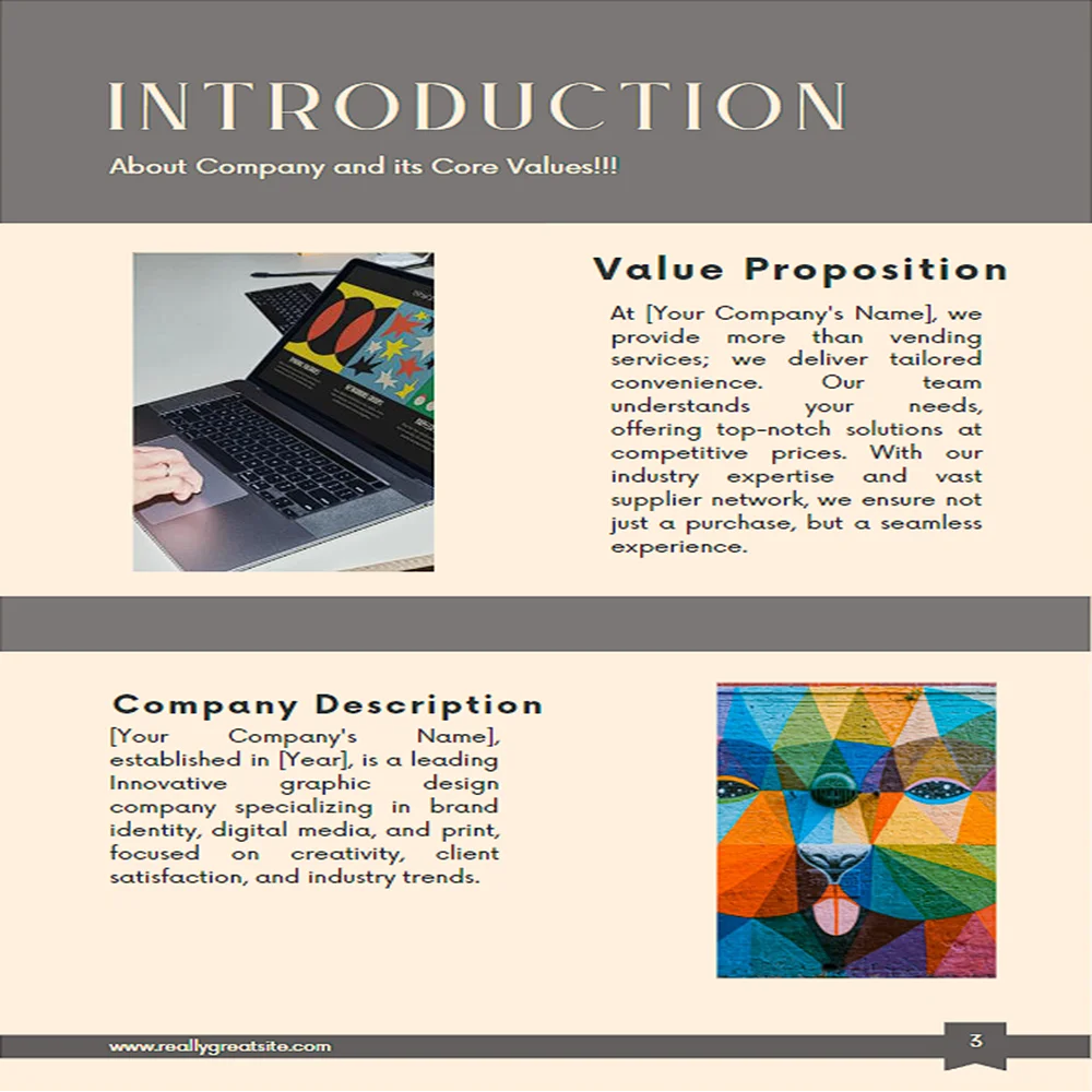 Graphic Design Business Plan - Company Summary