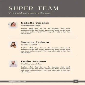 Graphic Design Business Plan - Our Team