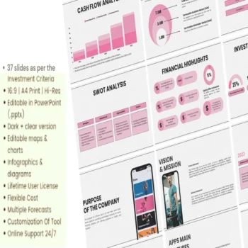 Mobile App Pitch Deck Template - Mission - FI