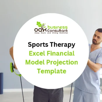 Sports Therapy Excel Financial Model - Product Image