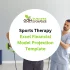 Sports Therapy Excel Financial Model - Product Image