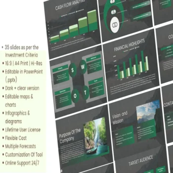Tourism Business Pitch Deck Template - Mission - FI
