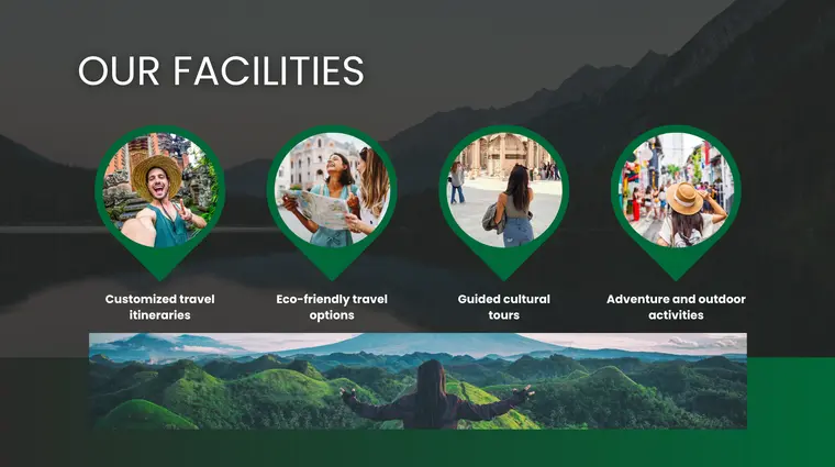 Tourism Business Pitch Deck Template - Our Services