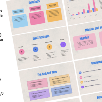 Social Media Pitch Deck Template - Image 3