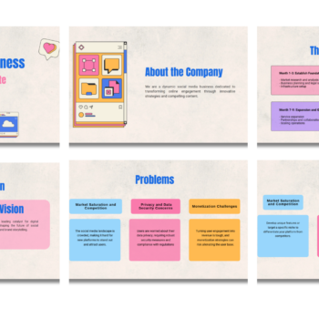 Social Media Pitch Deck Template - Image 4