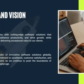 Software Pitch Deck Template - Mission and Vision