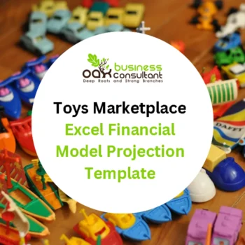 Toys Marketplace Excel Financial Model - Product Image