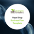 Vape Shop Business Plan Template - Product Image