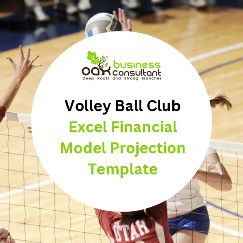 Volley Ball Club Financial Model - Product Image
