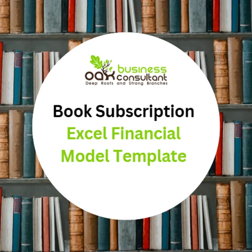 Book Subscription Excel Financial Model - Product Image Book Subscription Excel Financial Model - Product Image