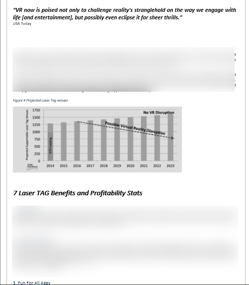 Laser Tag Gaming Center Business Plan