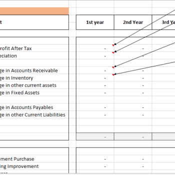 Cash Flow Statement Template - Image 4