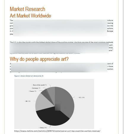 Art Gallery Business Plan