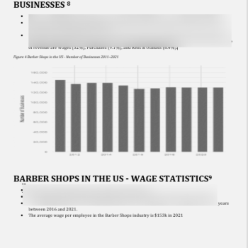 Barber Shop Business Plan