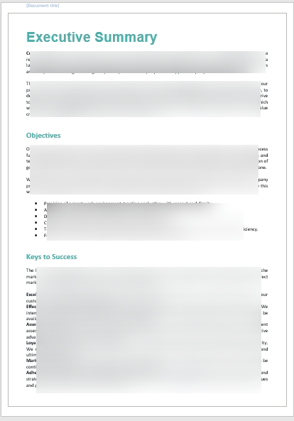 Brewery Business Plan