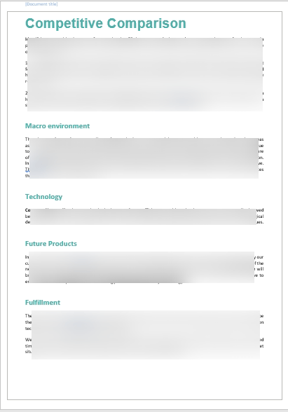 Brewery Business Plan