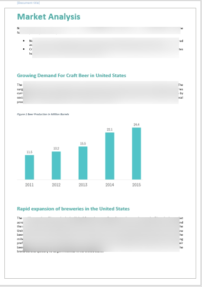Brewery Business Plan