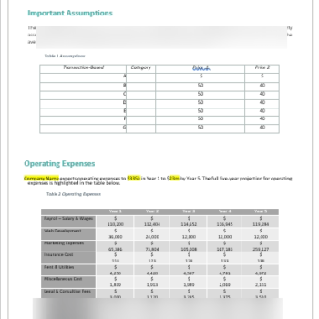 Brewery Business Plan
