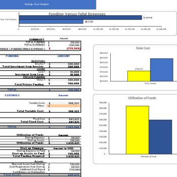 Carpet Cleaning Excel Financial Model - Image 10