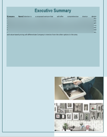 Interior Design Business Plan