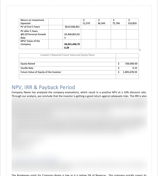 Massage Products Business Plan