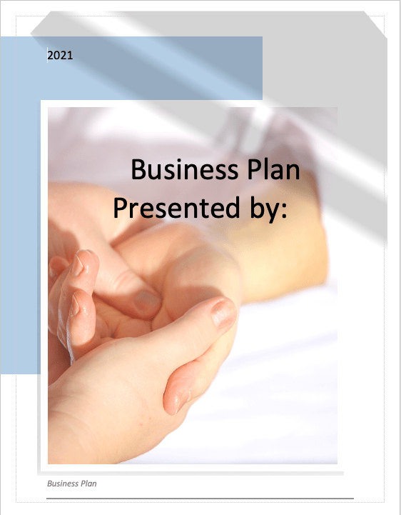 Massage Products Business Plan