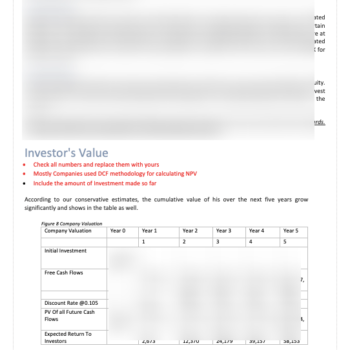 Massage Products Business Plan