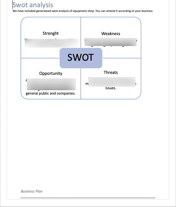 Massage Products Business Plan