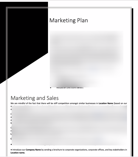 Nike Store Business Plan