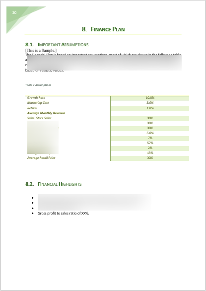 Online Organic Store Business Plan