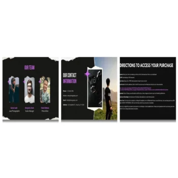 Photography Pitch Deck template - Contact Us - FI