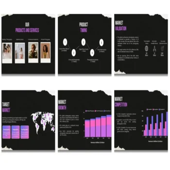 Photography Pitch Deck template - Products - FI