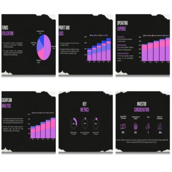 Photography Pitch Deck template - Profit and Loss - FI
