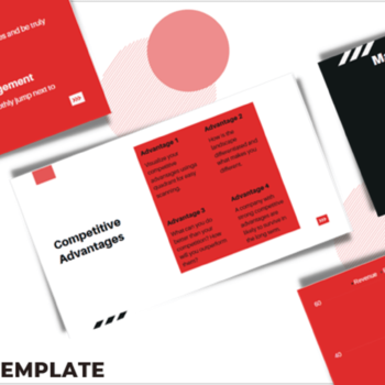 SaaS Pitch Deck Template