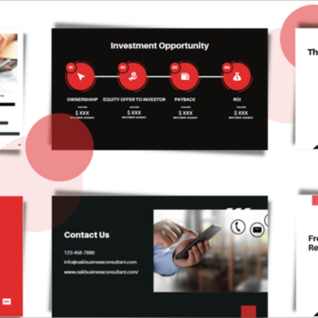 SaaS Pitch Deck Template