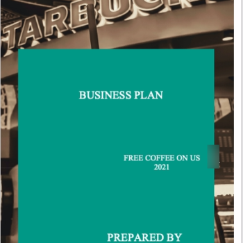 Starbucks Business Plan